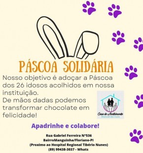 Apadrinhe um idoso e traga alegria para a Casa de Acolhimento 