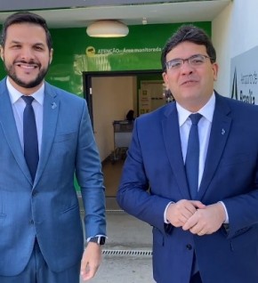 Fábio Matos e Rafael Fonteles(Imagem:Reprodução)