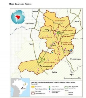 Projeto transformou a vida de 36 mil famílias de agricultores em 89 municípios do semiárido no Piauí(Imagem:Reprodução)