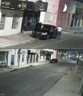 Loja de roupas masculinas é arrombada durante a madrugada em Floriano; cerca de 200 itens foram levados.(Imagem:Reprodução/ Instagram)