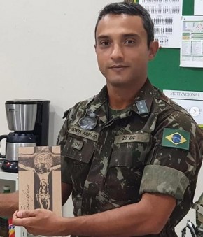 Major do Exército Brasileiro, João Paulo da Costa Araújo Alves.(Imagem:Reprodução)