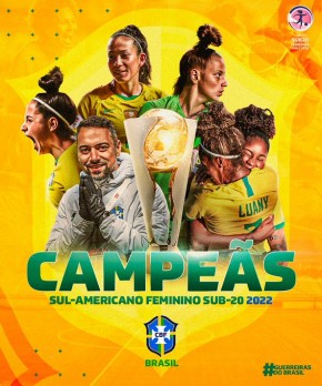 Brasil garante título do Sul-Americano Feminino Sub-20(Imagem:Divulgação)