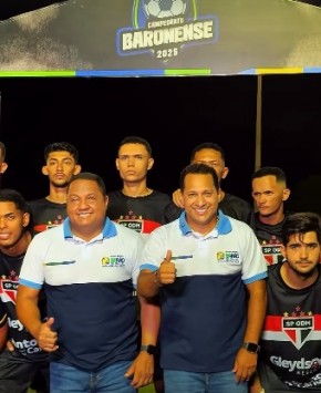 Em noite de festa, Barão de Grajaú abre oficialmente o Campeonato Baronense 2025(Imagem:Reprodução/Instagram)