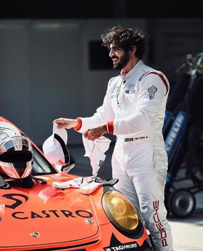 Caio Castro vai virar piloto da Porsche Cup, mas revela que não abandonará TV(Imagem:Divulgação)