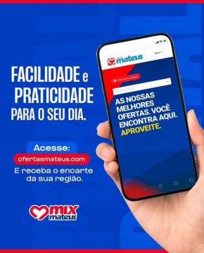 Portal de Ofertas do Mix Mateus(Imagem:Divulgação/Instagram)