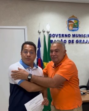Vereador Pio Resende deixa Câmara e assume pasta de Infraestrutura em Barão de Grajaú.(Imagem:Reprodução)