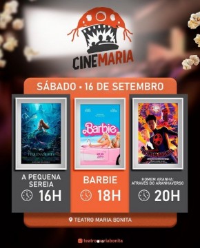 Cine Maria: Os maiores sucessos do cinema chegam a Floriano este fim de semana.(Imagem:Reprodução/Instagram)