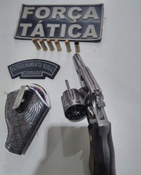 Força Tática recupera arma de fogo e pertences roubados em Floriano.(Imagem:Reprodução/Instagram)