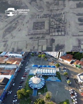 De Mercado Público a Câmara Municipal: a transformação histórica no coração de Floriano(Imagem:Reprodução/Instagram)