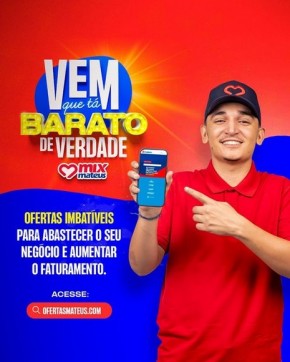 Vem Que Tá Barato de Verdade: Mix Mateus oferece ofertas imperdíveis em todos os setores.(Imagem:Reprodução/Instagram)