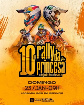 10? Rally da Princesa será neste domingo em Floriano(Imagem:Secom)