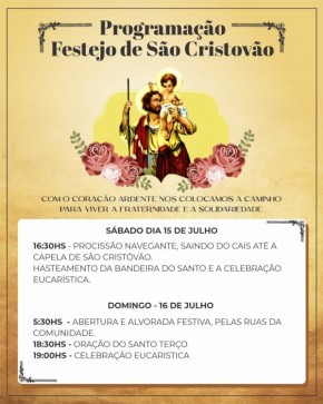 Festejo de São Cristovão(Imagem:Divulgação)