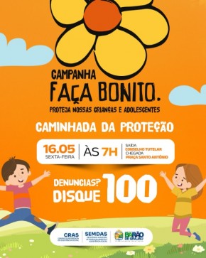 Barão de Grajaú realiza Caminhada da Proteção em apoio à campanha