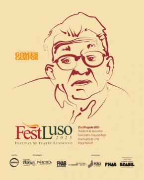 Festival de Teatro Lusófono - FestLuso 2025 acontece este mês com mais de 20 espetáculos gratuitos(Imagem:Divulgação)
