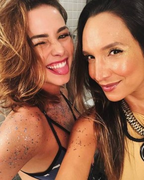 Maria Maya e Laryssa Ayres estavam há quase três anos juntas.(Imagem:Reprodução/Instagram)