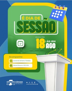 Câmara Municipal de Floriano inicia mais uma quinzena de trabalhos legislativos.(Imagem:Reprodução/Instagram)