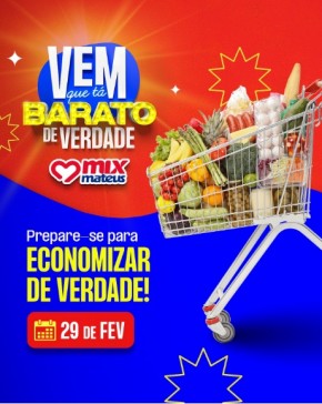 Vem que Tá Barato de Verdade: Mix Mateus anuncia mega promoção para empreendedores em Floriano.(Imagem:Reprodução/Instagram)