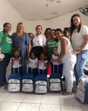 Prefeitura de Barão de Grajaú distribui kits escolares para alunos da rede municipal de ensino(Imagem:Reprodução/Instagram)