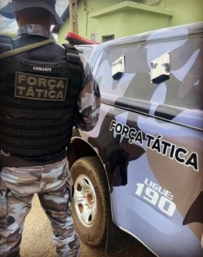 Policiais da Força Tática de Valença do Piauí.(Imagem:PMPI)