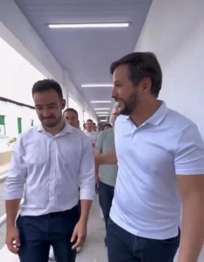 Vinícius Dias e Washington Bandeira(Imagem:Reprodução)