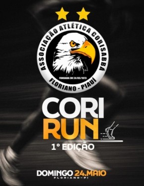 Corisabb&aacute; realiza 1&ordf; edi&ccedil;&atilde;o da Cori Run 2026 com corrida, atra&ccedil;&otilde;es e R$ 5 mil em premia&ccedil;&otilde;es.(Imagem:Reprodu&ccedil;&atilde;o/Instagram)