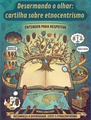 As cartilhas foram elaboradas em formato digital e contam com ilustra&ccedil;&otilde;es produzidas com o aux&iacute;lio de ferramentas de intelig&ecirc;ncia artificial.(Imagem:Divulga&ccedil;&atilde;o)