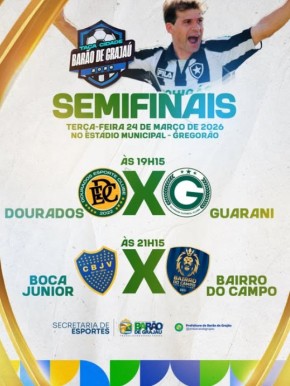 Semifinais da Ta&ccedil;a Cidade 2026 prometem grandes emo&ccedil;&otilde;es em Bar&atilde;o de Graja&uacute;.(Imagem:Reprodu&ccedil;&atilde;o/Instagram)