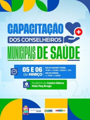 Bar&atilde;o de Graja&uacute; realiza capacita&ccedil;&atilde;o para Conselheiros Municipais de Sa&uacute;de(Imagem:Reprodu&ccedil;&atilde;o/Instagram)