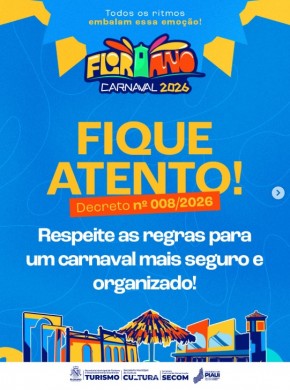 Carnaval em Floriano: respeito &agrave;s regras garante festa segura e organizada(Imagem:Reprodu&ccedil;&atilde;o/Instagram)