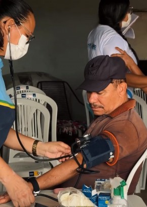 Programa Sa&uacute;de na Pra&ccedil;a leva atendimentos itinerantes aos bairros de Bar&atilde;o de Graja&uacute;.(Imagem:Reprodu&ccedil;&atilde;o/Instagram)