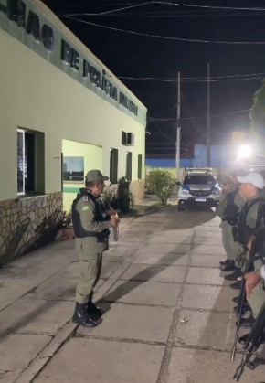 Polícia Militar do 3º BPM intensifica operações de segurança em Floriano.(Imagem:Reprodução/Instagram)