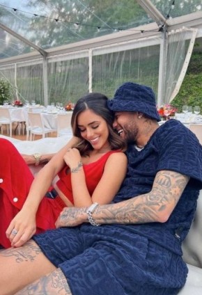 Neymar e Bruna Biancardi(Imagem:Reprodução/Instagram)