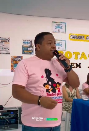 Prefeito Ant&ocirc;nio Carlos(Imagem:Reprodu&ccedil;&atilde;o)