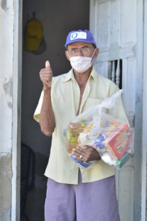 PMF inicia distribuição de kits de alimentação para idosos em situação de vulnerabilidade.(Imagem:Secom)
