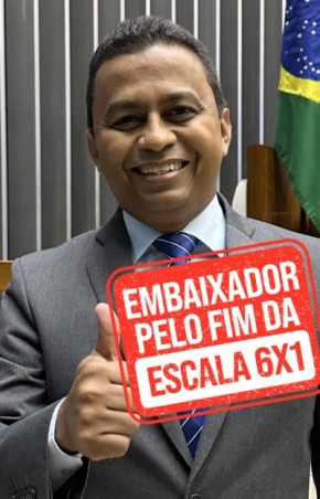 Deputado Dr. Francisco Costa lan&ccedil;a campanha em defesa de dois dias de descanso para trabalhadores brasileiros.(Imagem:Reprodu&ccedil;&atilde;o/Instagram)