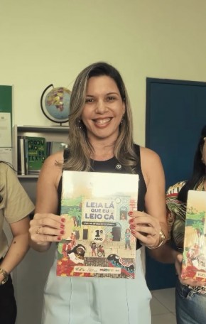 Kamilla Amilanny, secretária de Educação.(Imagem:Reprodução)