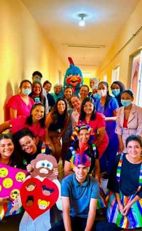 Hospital Regional Tibério Nunes celebra o Dia das Crianças com música, orações e muita diversão.(Imagem:Reprodução/Instagram)