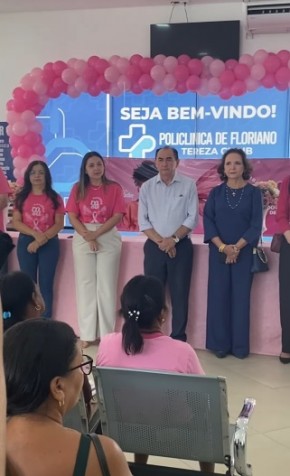  Ação Outubro Rosa em Floriano promove atendimento especializado contra o câncer de mama.(Imagem:Reprodução/Instagram)