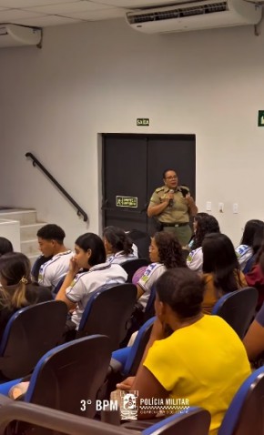 vAgosto Lilás: 3º BPM realiza palestra no CTF sobre combate à violência contra a mulher.(Imagem:Reprodução/Instagram)