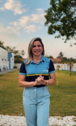 Kamilla Amilanny, secretária municipal de Educação.(Imagem:Reprodução)