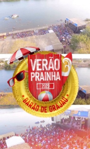 Prainha Fest 2023: Domingo de diversão e música em Barão de Grajaú.(Imagem:Reprodução/Instagram)
