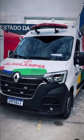 Entrega da nova ambulância em Barão de Grajaú é adiada e nova data será anunciada em breve.(Imagem:Reprodução)