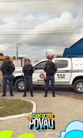 Pol&iacute;cia Militar refor&ccedil;a seguran&ccedil;a para o Z&eacute; Pereira em Bar&atilde;o de Graja&uacute;.(Imagem:Reprodu&ccedil;&atilde;o/Instagram)