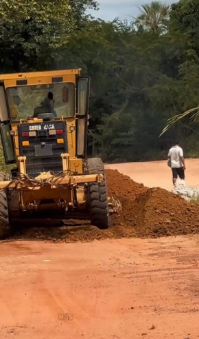 Prefeitura de Bar&atilde;o de Graja&uacute; intensifica recupera&ccedil;&atilde;o de ruas no bairro Rosa Lima.(Imagem:Reprodu&ccedil;&atilde;o/Instagram)