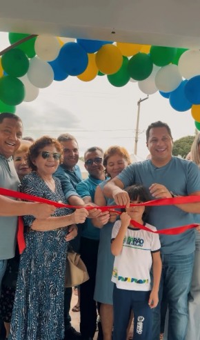 Nova escola &eacute; inaugurada na zona rural de Bar&atilde;o de Graja&uacute; e marca avan&ccedil;o na educa&ccedil;&atilde;o.(Imagem:Reprodu&ccedil;&atilde;o/Instagram)