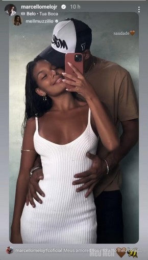 Mell Muzzillo e Marcello Mel Jr(Imagem:Reprodução/Instagram)