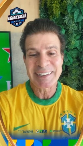  T&uacute;lio Maravilha confirma presen&ccedil;a na final da Ta&ccedil;a Cidade em Bar&atilde;o de Graja&uacute;.(Imagem:Reprodu&ccedil;&atilde;o/Instagram)