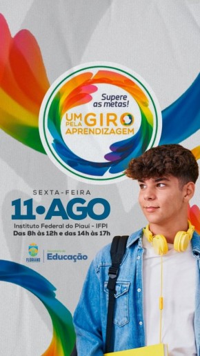 Educação de Floriano promoverá a formação 