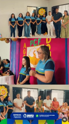 Barão de Grajaú inicia Agosto Dourado com 1º Encontro das Gestantes.(Imagem:Reprodução/Instagram)