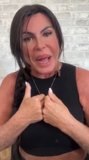 Gretchen rebate críticas por figurino e bumbum em show.(Imagem:Instagram)